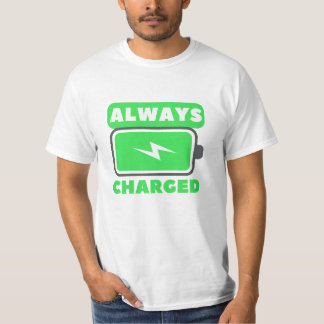 Camiseta energética premium para hombres. Siempre 