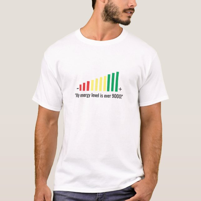 Camiseta energía 9000 (Anverso)