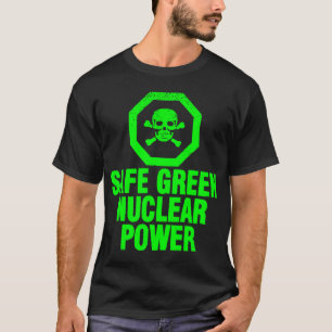 Camiseta Energía atómica verde segura