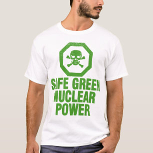Camiseta Energía atómica verde segura - verde del aguacat