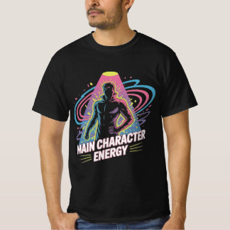 Camiseta energía de carácter principal