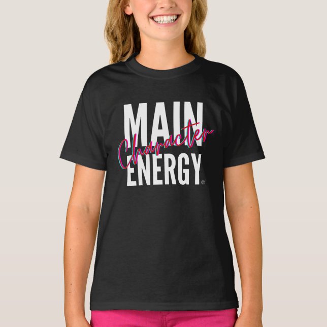 Camiseta ¡Energía de caracteres principales! (Anverso)