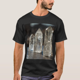 Camiseta Energía de cristales de punto pulido