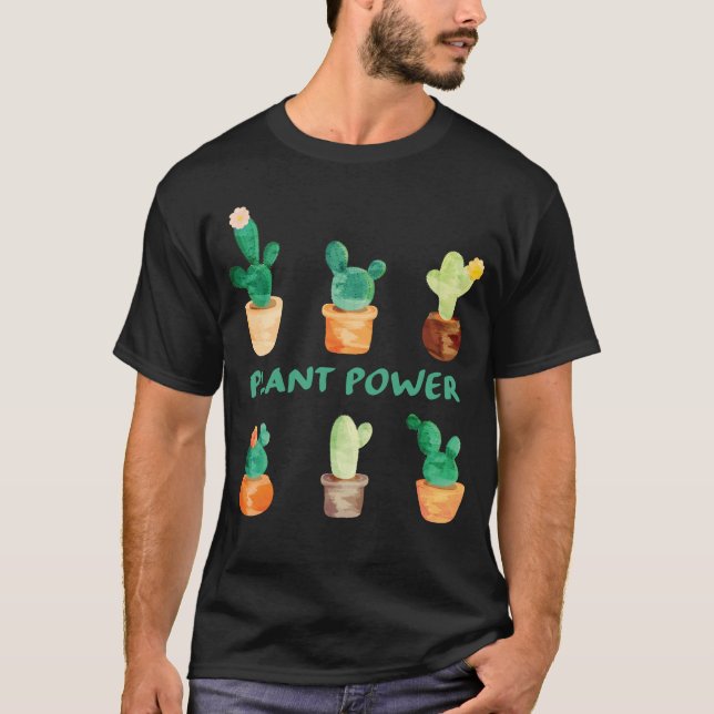 Camiseta Energía de las plantas (Anverso)