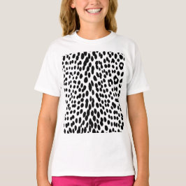 Camiseta Energía de Leopardo Salvaje – Moda de Impresión An