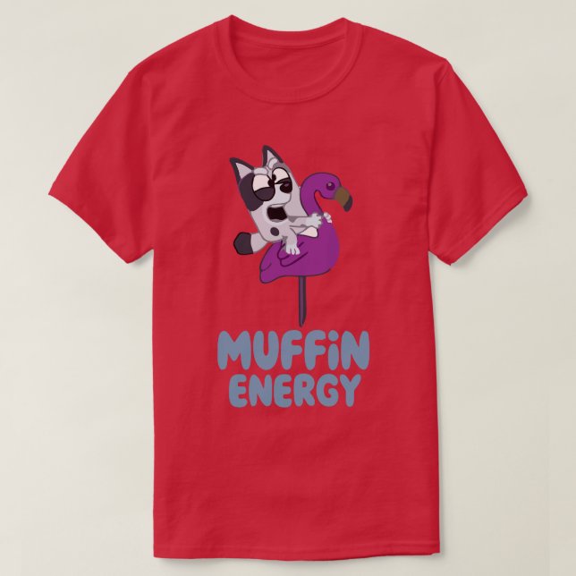 Camiseta energía de muffin (Diseño del anverso)
