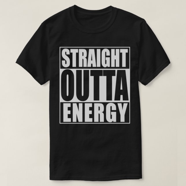 Camiseta Energía de salida directa (Diseño del anverso)