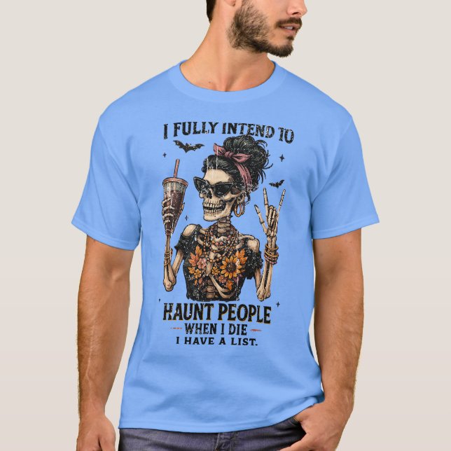 Camiseta Energía de Sass y Skeleton (Anverso)