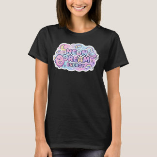 Camiseta Energía de Sueño Neon Kawaii - Estética Pastel