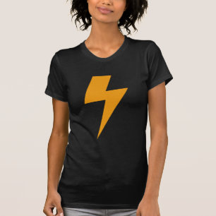 Camiseta Energía de Trueno Amarillo Impreso