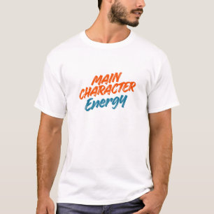 Camiseta Energía del Personaje Principal Estilo Urbano Atre