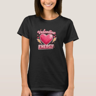 Camiseta Energía Divertida de San Valentín