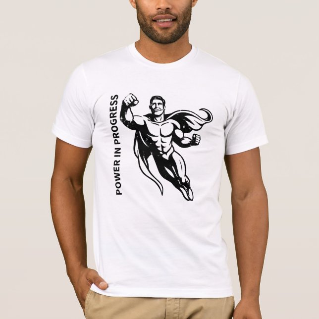 Camiseta Energía en curso (Anverso)
