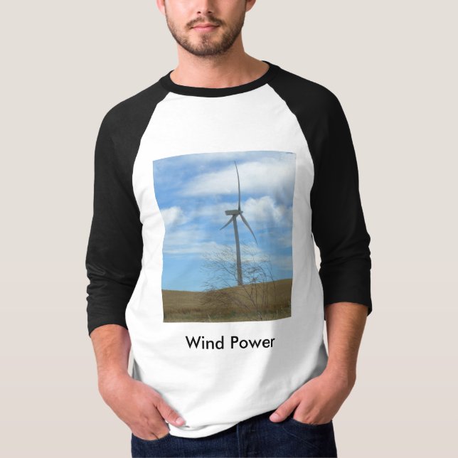 Camiseta - Energía eólica (Anverso)