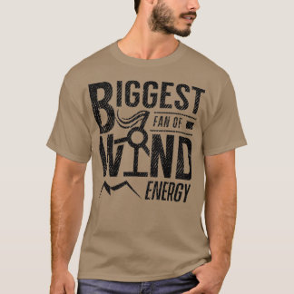 Camiseta Energía eólica de turbina eólica renovable 5