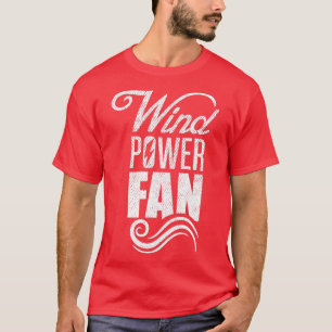 Camiseta Energía eólica de turbina eólica renovable 7