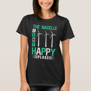 Camiseta Energía Eólica Energética Renovable Turbina Eólica