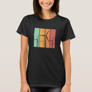Camiseta Energía Eólica Energía Eólica Turbinas Vieólicas R