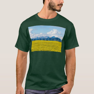 Camiseta Energía eólica renovable Alberta Canadá 2