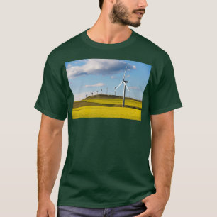 Camiseta Energía eólica renovable Alberta Canadá 6