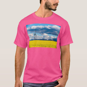 Camiseta Energía eólica renovable Alberta Canadá 8