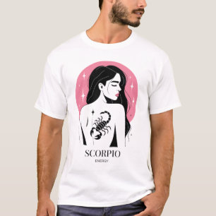 Camiseta Energía Escorpio: libera su energía interior