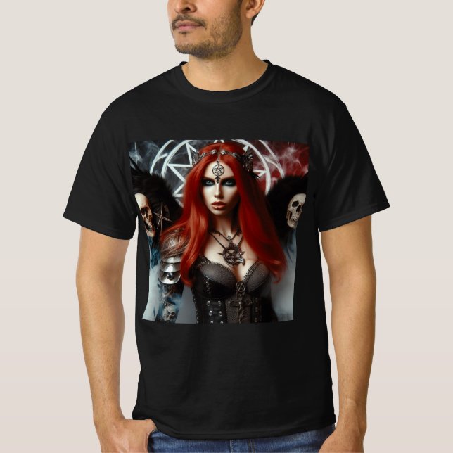 Camiseta Energía Femenina: El Arte del Ocultismo (Anverso)