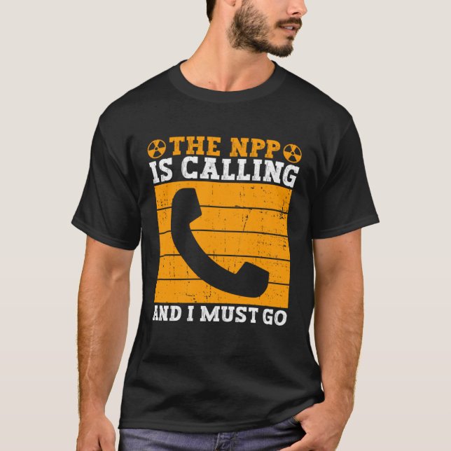 Camiseta Energía Nuclear E Ingeniería Nuclear (Anverso)