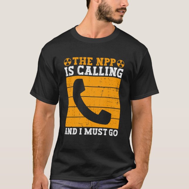 Camiseta Energía Nuclear E Ingeniería Nuclear (Anverso)