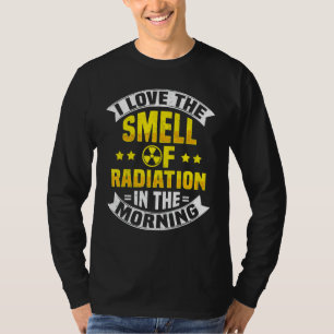 Camiseta Energía nuclear y motor nuclear radiactiva radiact