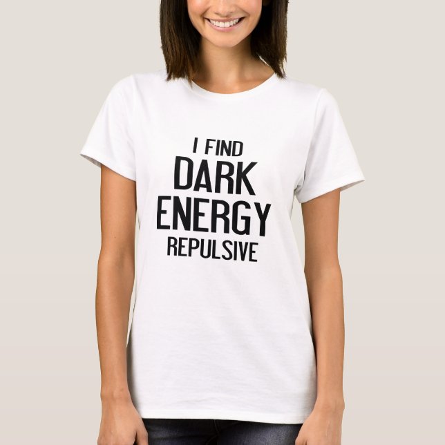 Camiseta Energía oscura (Anverso)