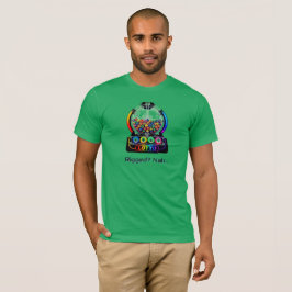 Camiseta Energía Política Gráfica