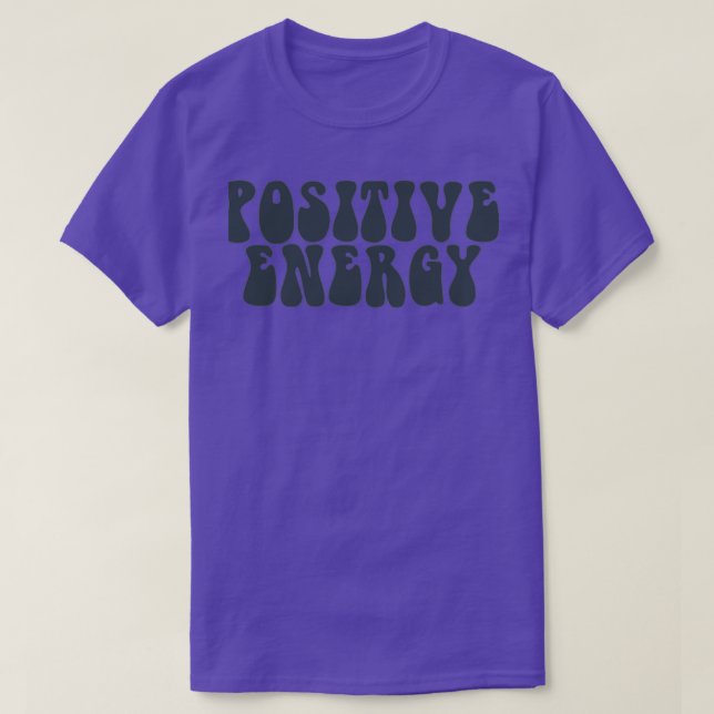 Camiseta Energía positiva 3 (Diseño del anverso)