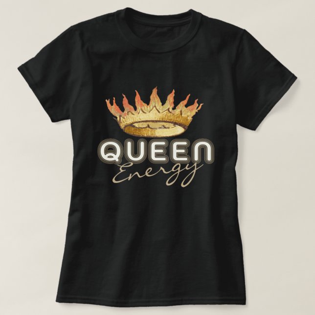 Camiseta Energía Reina (Diseño del anverso)