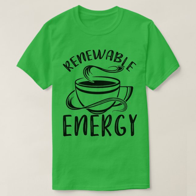 Camiseta Energía renovable (Diseño del anverso)