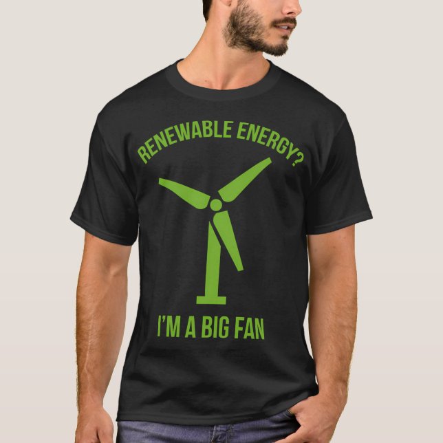 Camiseta Energía renovable (Anverso)
