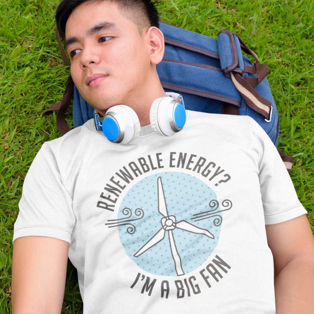 Camiseta Energía renovable (renewable energy shirt)