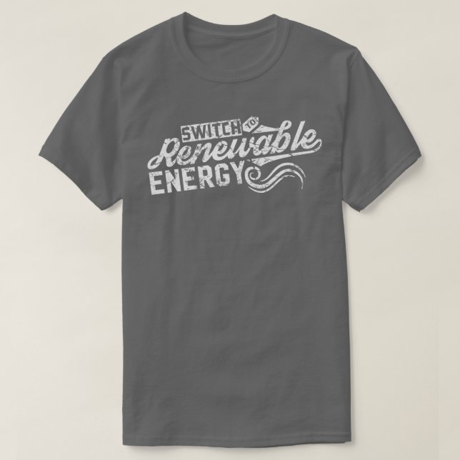 Camiseta Energía renovable 5 (Diseño del anverso)