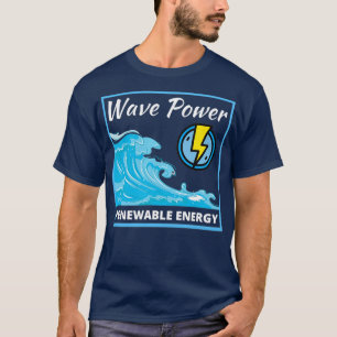 Camiseta Energía renovable de onda