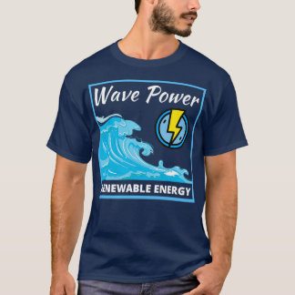Camiseta Energía renovable de onda