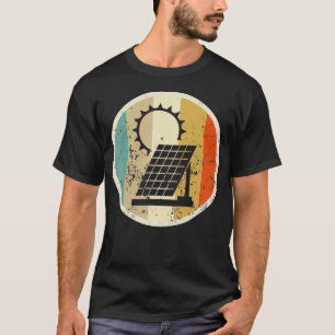 Camiseta Energía Renovable Energía Ecológica Fotovoltaica E