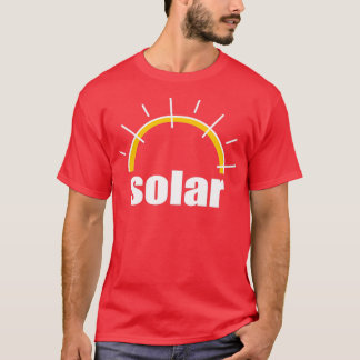 Camiseta Energía renovable energía solar