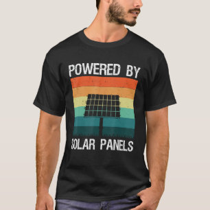 Camiseta Energía renovable Energía solar Energía solar