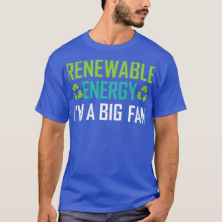 Camiseta Energía renovable Ix27m A Gran Ventilador 17