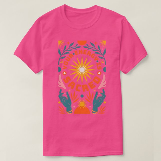 Camiseta Energía sagrada (Diseño del anverso)