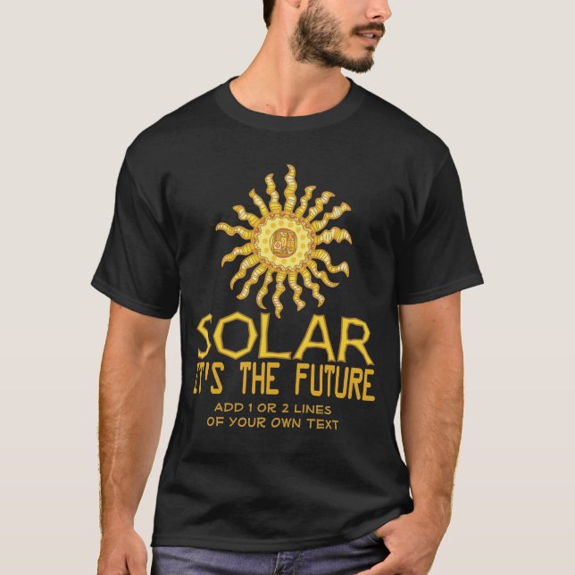 Camiseta Energía solar (Anverso)