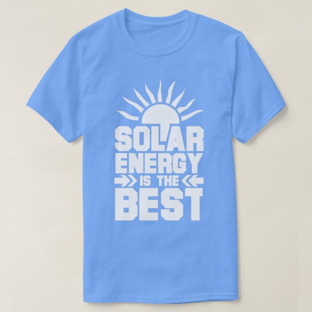 Camiseta energía solar 23 (Diseño del anverso)