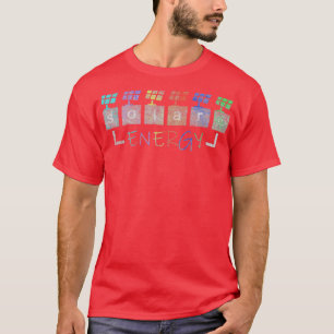 Camiseta energía solar energía verde 1