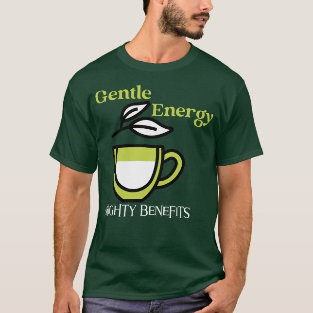 Camiseta Energía suave, beneficios poderosos — Vibes de bie (Anverso)