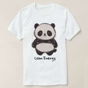 Camiseta Energía Tranquila de Panda